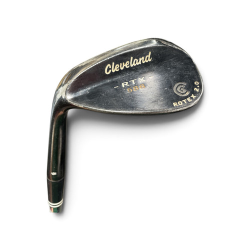 Vist Large View of Product Image Which is Used Cleveland RTX 588 58 Degree Wedge LH Steel, back view