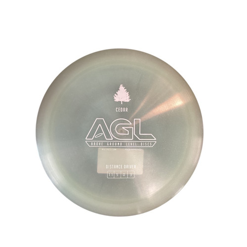 Vist Large View of Product Image Which is Used AGL CEDAR Disc Golf Driver Smoke 176g