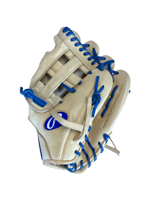 Vist Large View of Product Image Which is Used Rawlings GG ELITE BB/SB Glove RH Throw Tan 11 3/4"