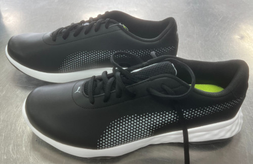 Vist Large View of Product Image Which is Used Puma Mens Golf Shoes Black Senior 11.5