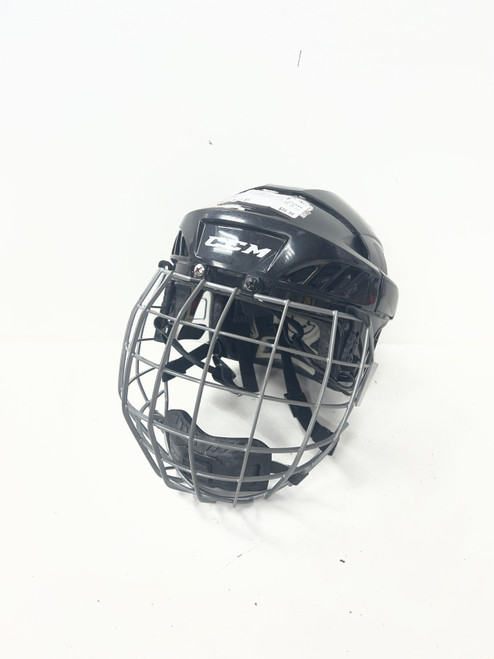 Vist Large View of Product Image Which is Used CCM FL60 NO CSA Helmet Cage Combo Black SM