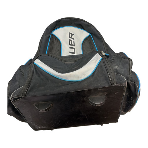 Vist Large View of Product Image Which is Used Bauer Sr Hockey Wheeled Black