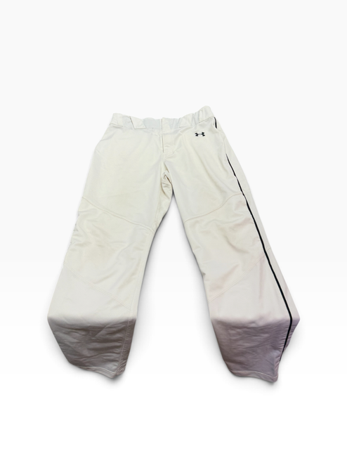 Vist Large View of Product Image Which is Used Under Armour OPEN BOTTOM BB/SB Pant Mens White LG