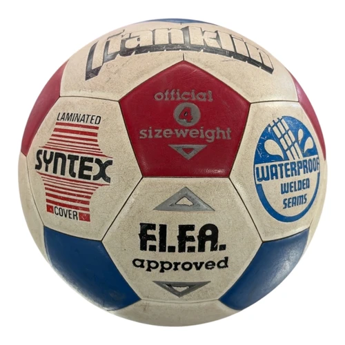 Vist Large View of Product Image Which is Used Franklin All Size Soccer Ball White 4