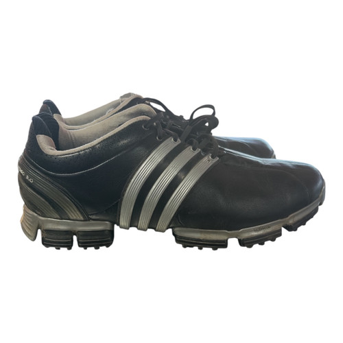 Vist Large View of Product Image Which is Used Adidas TOUR 360 Mens Golf Shoes Black Senior 10.5