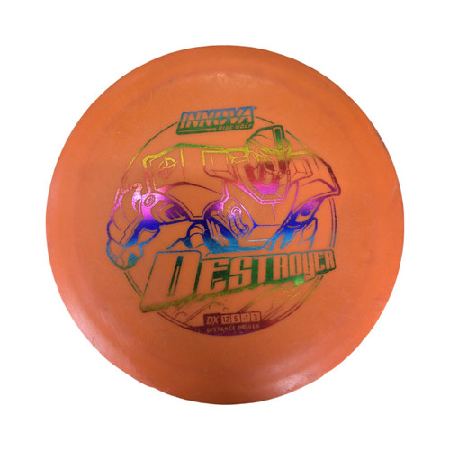 Vist Large View of Product Image Which is Used Innova DESTROYER DX Disc Golf Driver Orange