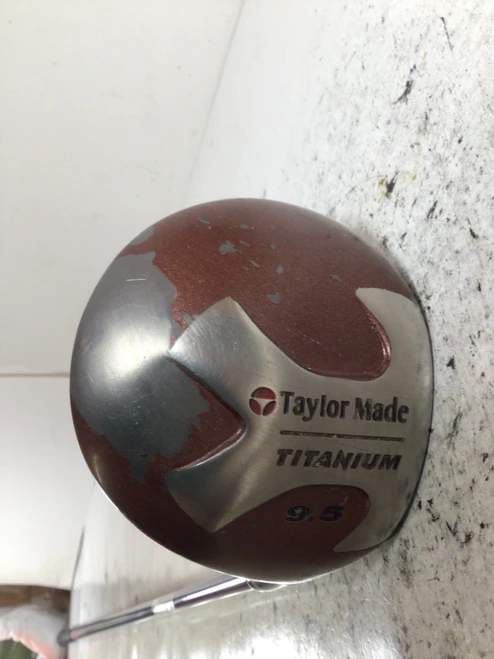 Vist Large View of Product Image Which is Used Taylormade TITANIUM Mens Driver RH 9.5 Degree