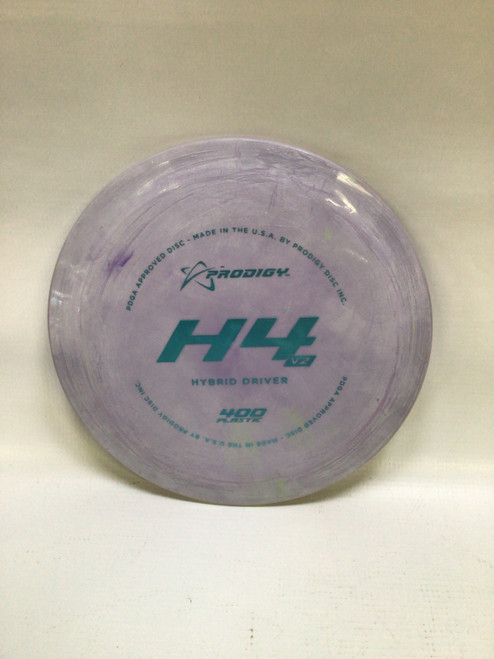 Vist Large View of Product Image Which is Used Prodigy H4 V2 Disc Golf Driver Purple