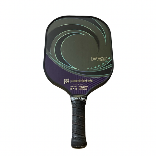 Vist Large View of Product Image Which is Used PADDLETEK Pickleball Racquet Purple