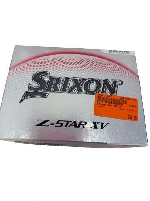 Vist Large View of Product Image Which is New Srixon Z-STAR XV 12 Pack - Golf Balls