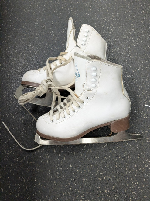 Vist Large View of Product Image Which is Used Jackson GLACIER Girls Figure Skate White Junior 05