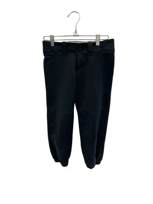 Vist Large View of Product Image Which is Used Mizuno Black Girls Large Softball Pants