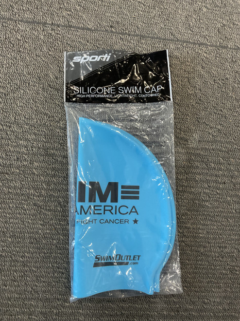 Vist Large View of Product Image Which is Used SPORTI SILICONE SWIM CAP Water Swim Accessory