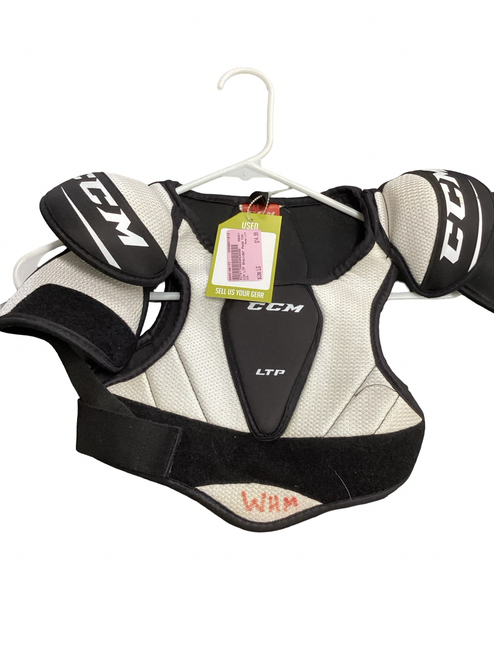 Vist Large View of Product Image Which is Used CCM LTP Youth Shoulder Pads LG