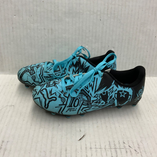 Vist Large View of Product Image Which is Used Puma Soccer Cleats Royal Blue Junior 02
