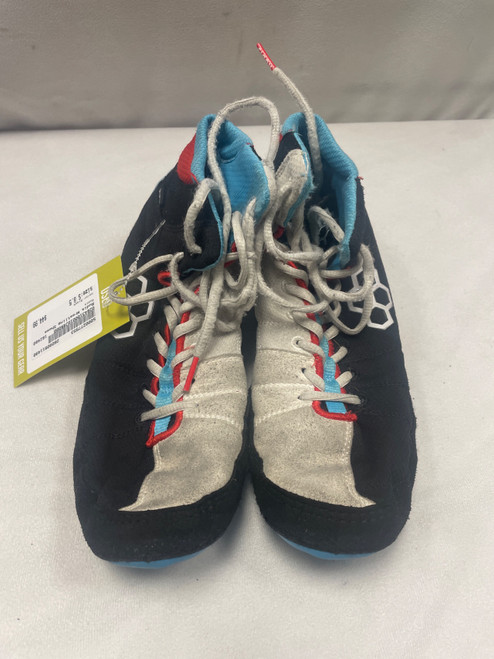 Vist Large View of Product Image Which is Used Rudis Wrestling Shoes Black Senior 8.5