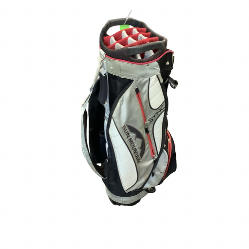 Vist Large View of Product Image Which is Used Sun Mountain SYNC Mens Cart Bag Grey
