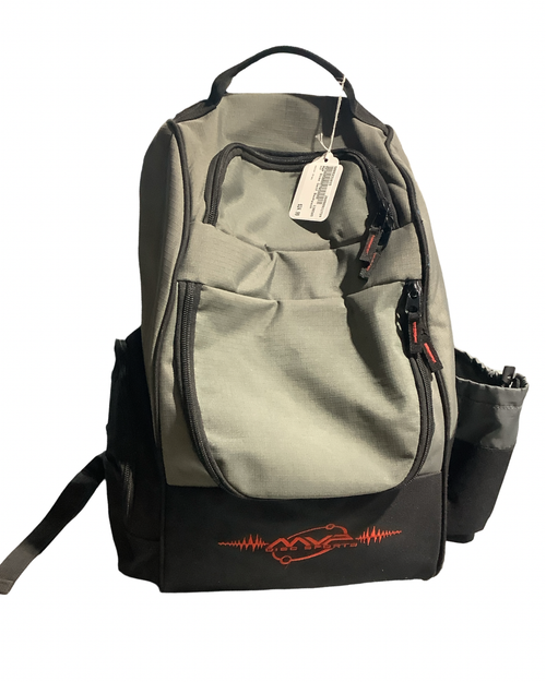 Vist Large View of Product Image Which is Used MVP Disc Golf Backpack Grey