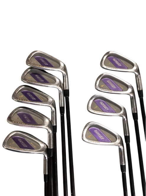 Vist Large View of Product Image Which is Used Odyssey 2112 OVERSIZE 3-SW LADIES Womens Iron Set RH 3I-SW