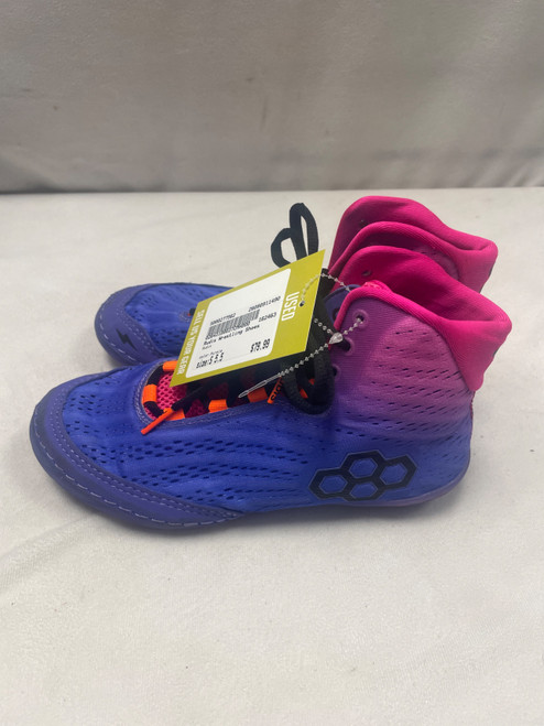Vist Large View of Product Image Which is Used Rudis Wrestling Shoes Purple Senior 5.5