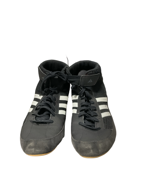 Vist Large View of Product Image Which is Used Adidas Wrestling Shoes Black Senior 11