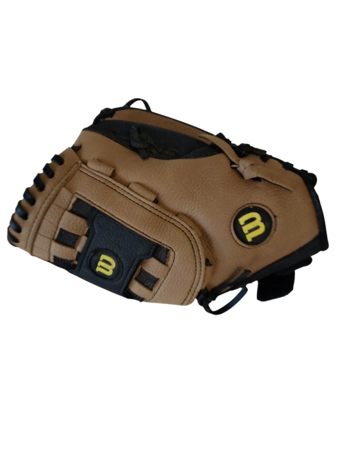 Vist Large View of Product Image Which is Used Wilson A 300 BB/SB Glove RH Throw Brown 11 1/2"