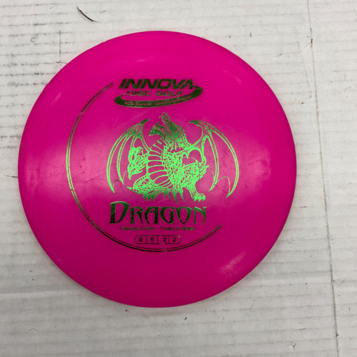 Vist Large View of Product Image Which is Used Innova DX DRAGON Disc Golf Driver Pink 162g