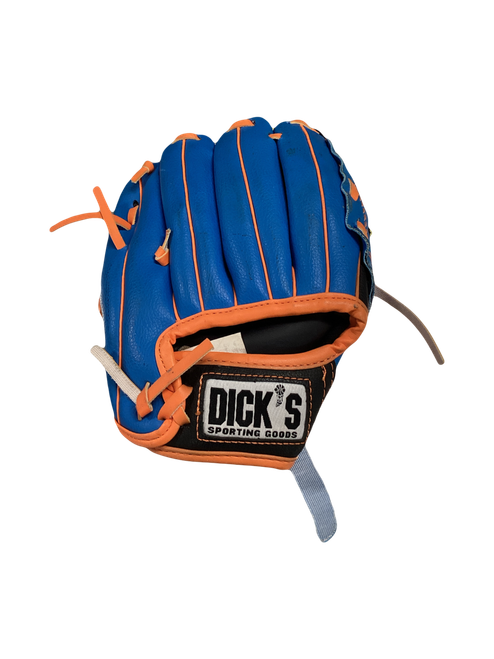 Vist Large View of Product Image Which is Used DICKS BB/SB Glove RH Throw Royal Blue 9"