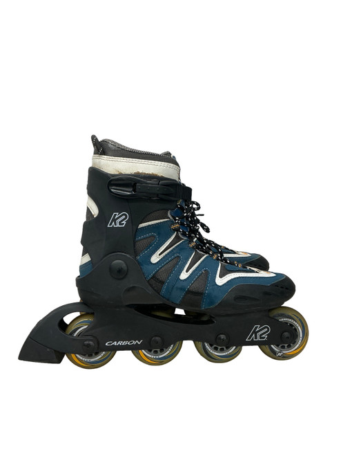 Vist Large View of Product Image Which is Used K2 CAMANO-W Senior Rec Fitness Skates Cobalt Senior 9.5