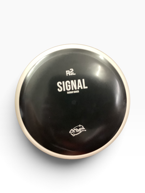 Vist Large View of Product Image Which is Used MVP R2 SIGNAL Disc Golf Driver Black
