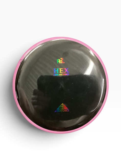 Vist Large View of Product Image Which is Used Axiom R2 HEX Disc Golf Mid Range Black
