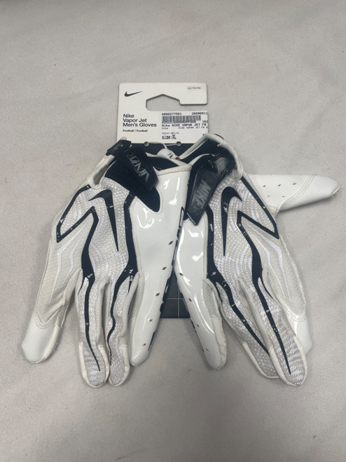Vist Large View of Product Image Which is Used Nike NIKE VAPOR JET FB GLOVES FB Gloves White XL