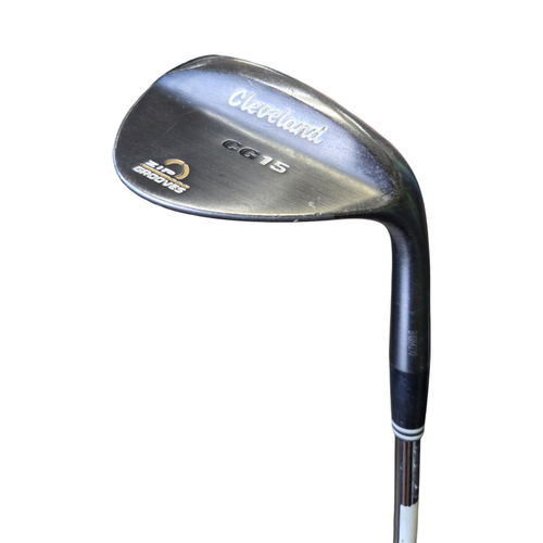 Vist Large View of Product Image Which is Used Cleveland CG15 WEDGE Golf Wedge Mens RH 56 Degree