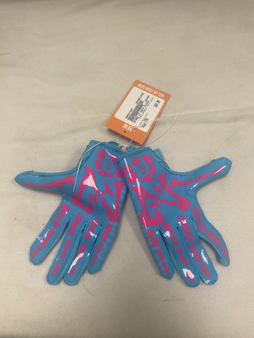 Vist Large View of Product Image Which is Used NXTRND G1 YOUTH GLOVES FB Gloves Royal Blue Youth