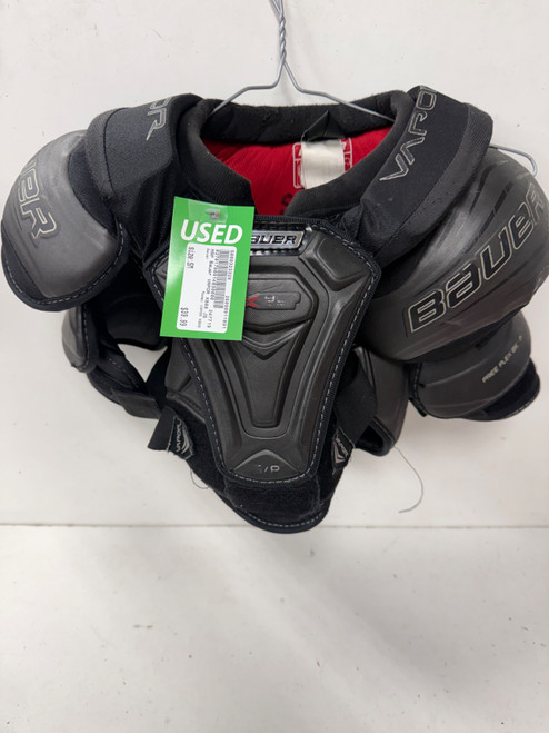 Vist Large View of Product Image Which is Used Bauer VAPOR X800 Junior Shoulder Pads SM