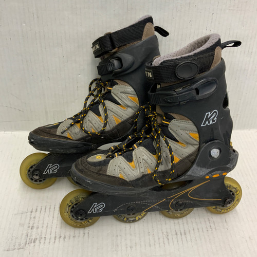 Vist Large View of Product Image Which is Used K2 FLIGHT 76 Senior Rec Fitness Skates Black Senior 8