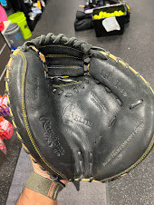 Vist Large View of Product Image Which is Used Rawlings GGE325BGCM BB/SB Catchers RH Throw Black 32 1/2"
