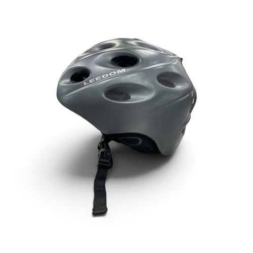 Vist Large View of Product Image Which is Used Leedom Snowsport Helmet Adult Grey LG