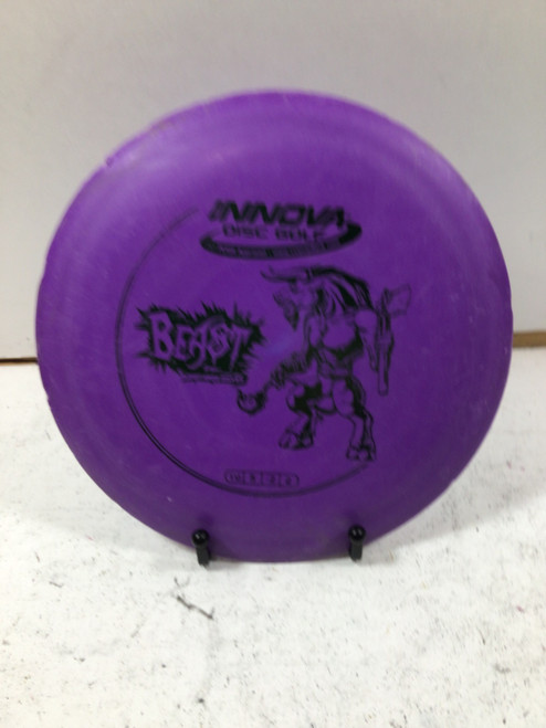 Vist Large View of Product Image Which is Used Innova DX BEAST Disc Golf Driver Purple 170g