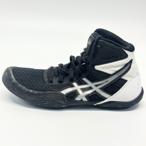 Vist Large View of Product Image Which is Used Asics MATFLEX 6 Wrestling Shoes Black Junior 03