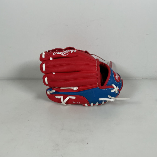Vist Large View of Product Image Which is Used Rawlings PL91SR BB/SB Glove RH Throw 9"