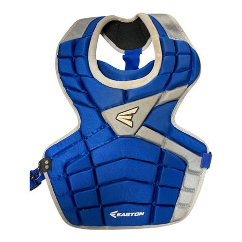 Vist Large View of Product Image Which is Used Easton M10 Catchers Chest Protector Royal Blue Intermed
