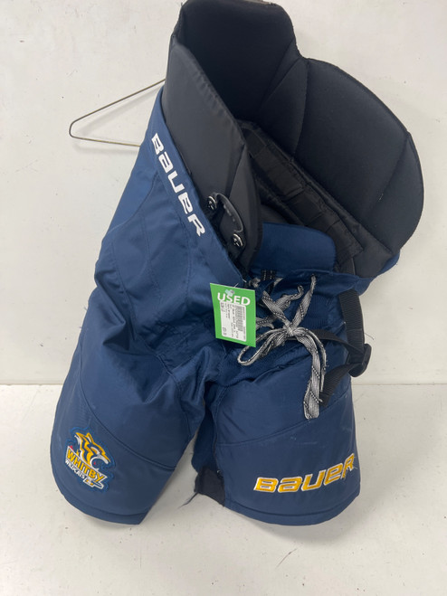 Vist Large View of Product Image Which is Used Bauer NEXUS WMHA Junior Pant Navy Blue LG