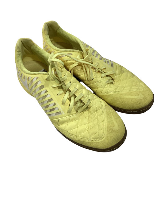 Vist Large View of Product Image Which is Used Nike LUNAR GATO Soccer Indoor Shoes Yellow Senior 10.5