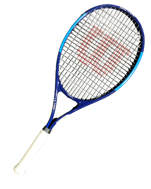 Vist Large View of Product Image Which is Used Wilson ULTRA POWER XL Adult Tennis Racquet Navy Blue 4 3/8"