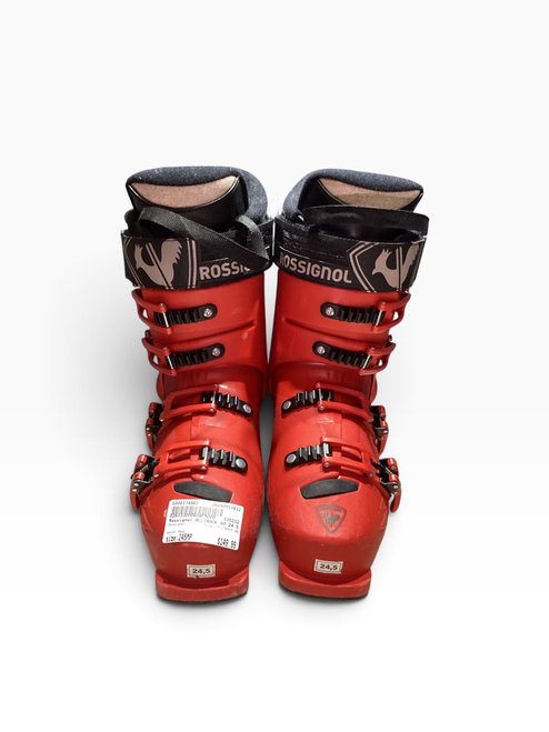 Vist Large View of Product Image Which is Used Rossignol ALLTRACK 80 Boys DH Ski Boot Red 245 MP - M06.5 - W07.5