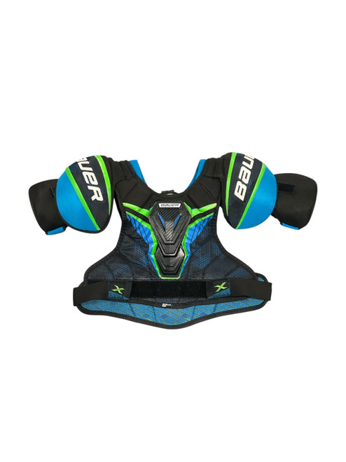 Vist Large View of Product Image Which is Used Bauer S21 Junior Shoulder Pads MD