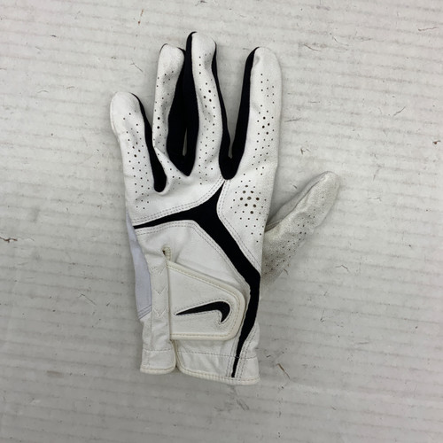 Vist Large View of Product Image Which is Used Nike Mens Golf Glove White LG