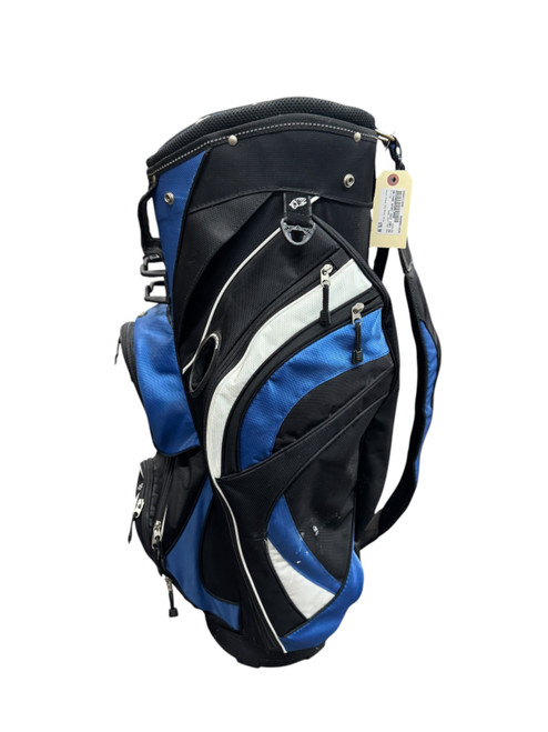 Vist Large View of Product Image Which is USED ORLIMAR GOLF CART BAG 14 WAY ROYAL BLUE