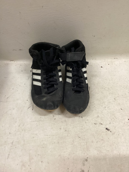 Vist Large View of Product Image Which is Used Adidas Wrestling Shoes Black Junior 04.5